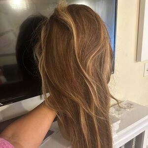 32" inch 250 density 360 Lace HUMAN hair wig